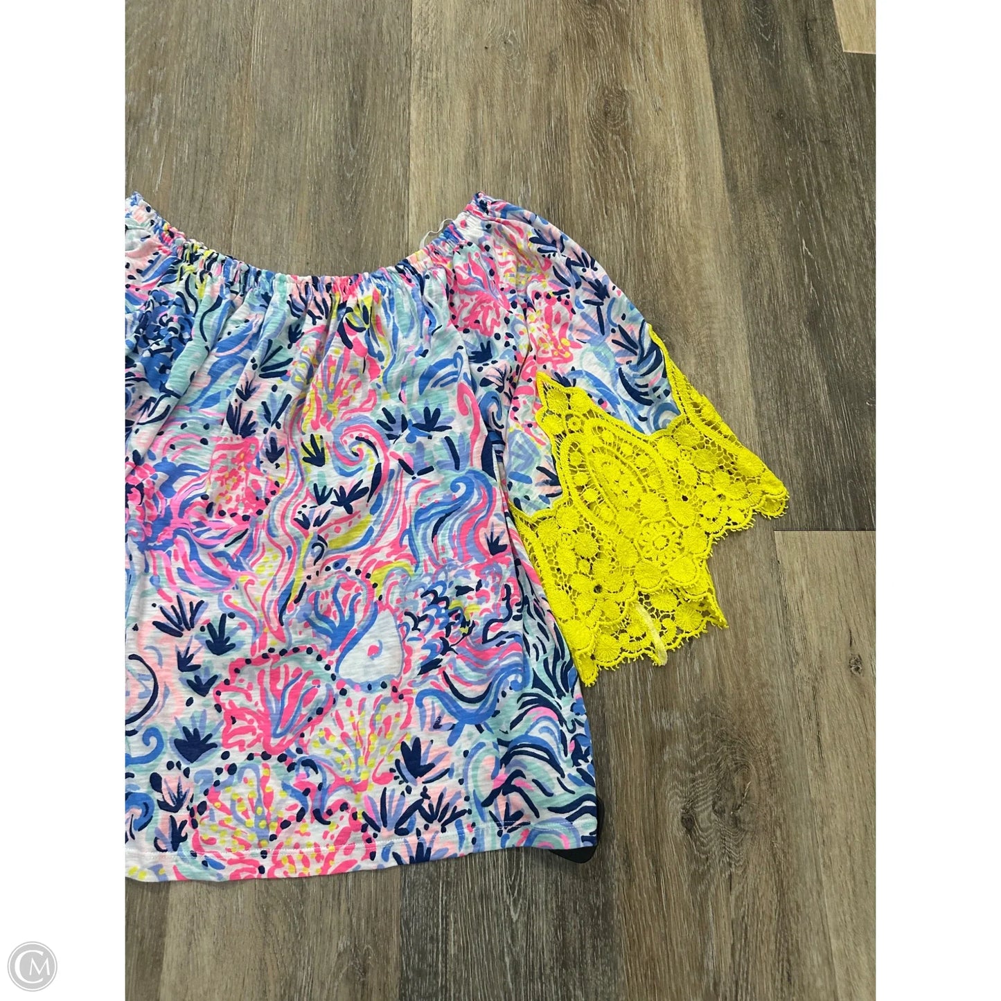 Blouse Designer By Lilly Pulitzer In Multi-colored, Size: Xs