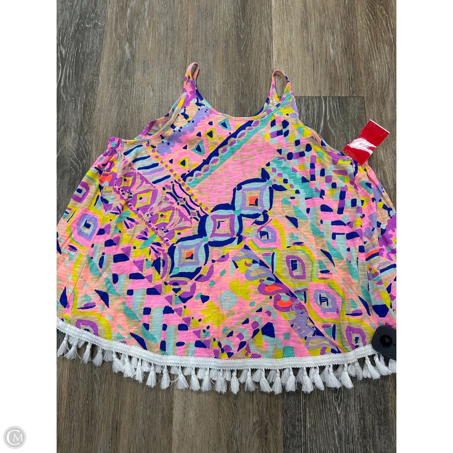 Tank Top Designer By Lilly Pulitzer In Multi-colored, Size: Xs