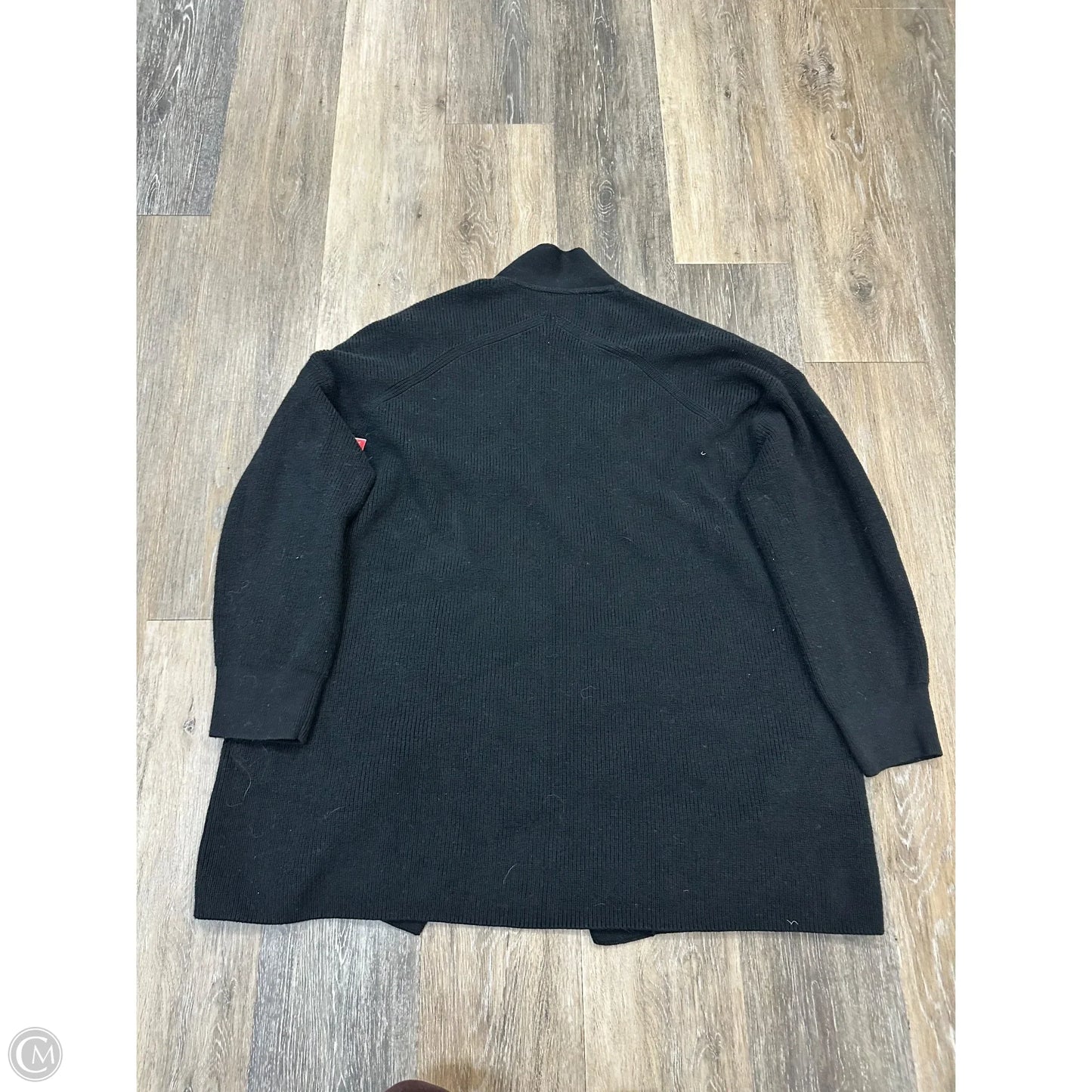 Sweater Cardigan By Lululemon In Black, Size: 10