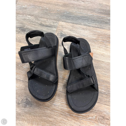 Sandals Flats By Teva In Black, Size: 8