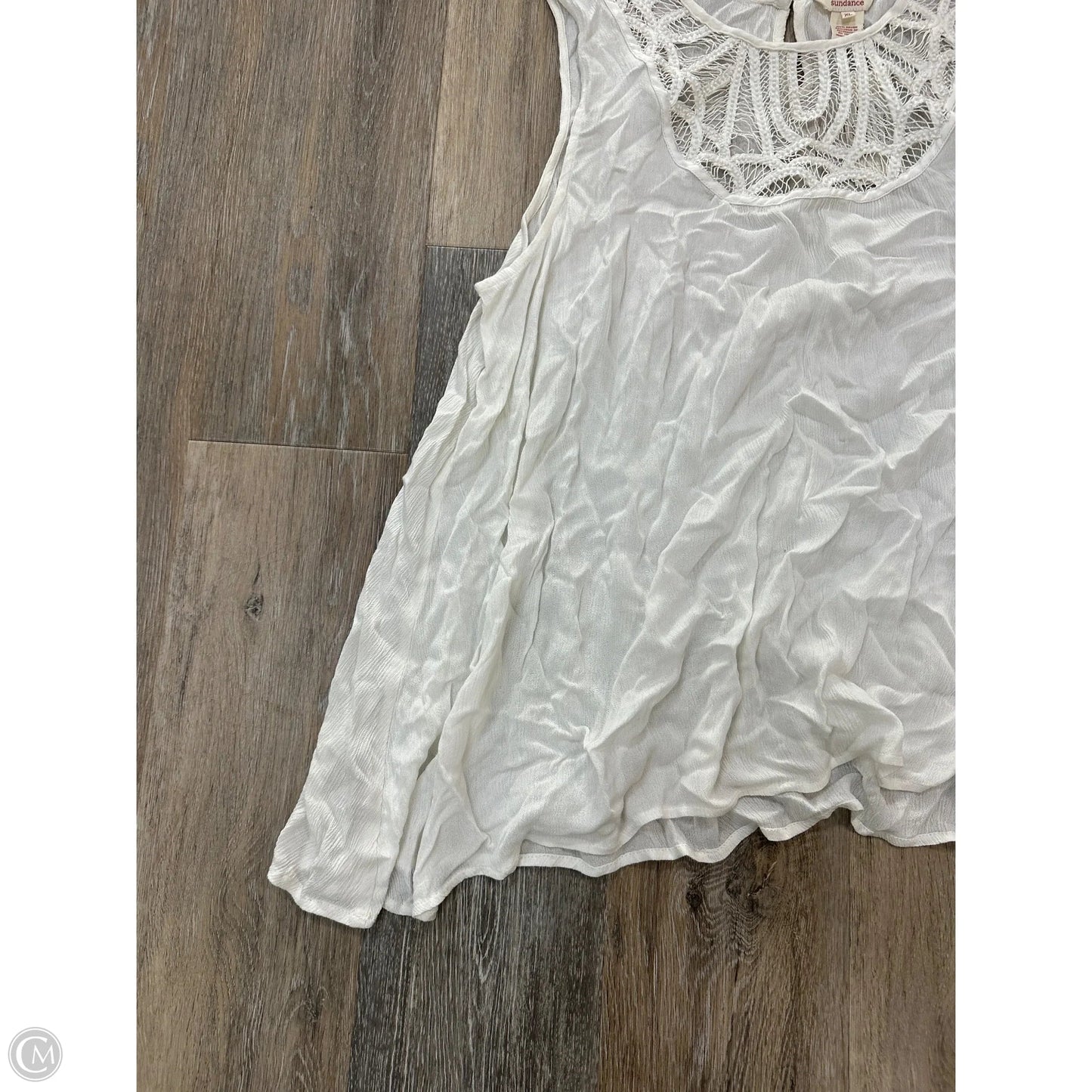 Top Sleeveless By Sundance In Cream, Size: Xl