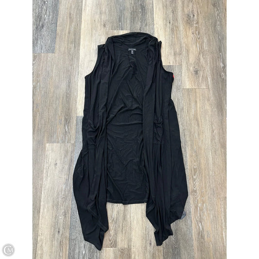 Vest Other By Eileen Fisher In Black, Size: Xl