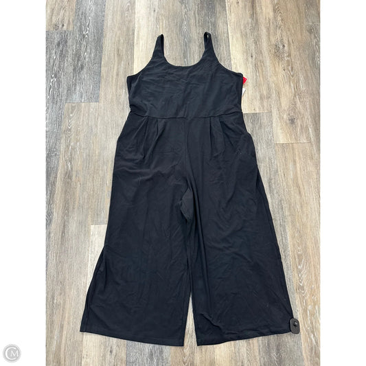 Jumpsuit By Eileen Fisher In Black, Size: Xl