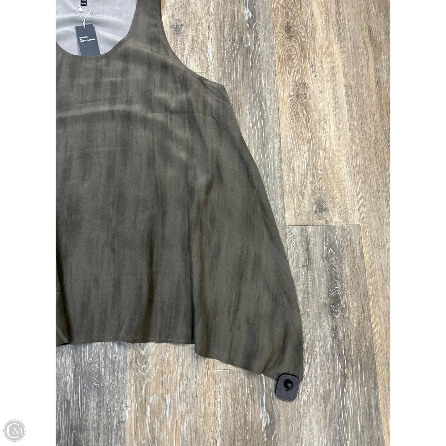 Tunic Sleeveless By Eileen Fisher In Green, Size: Xl