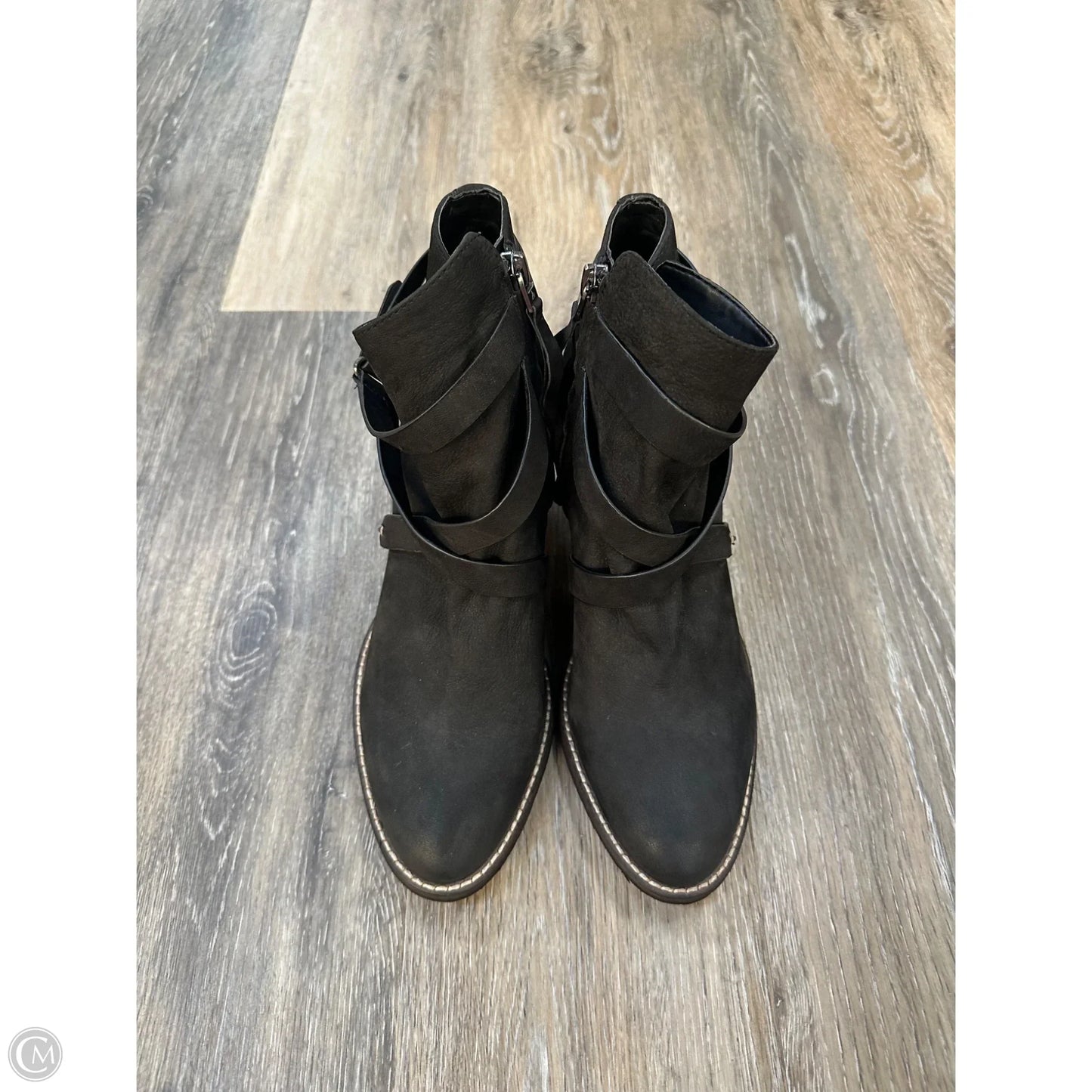 Boots Ankle Heels By Sam Edelman In Black, Size: 9