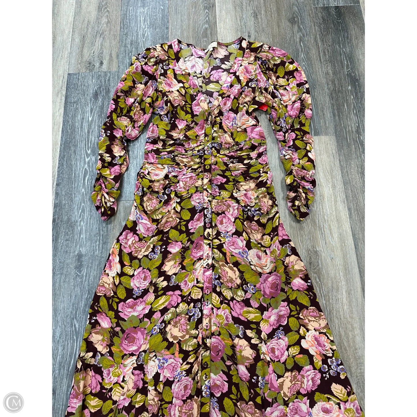 Dress Party Long By By TiMo In Floral Print, Size: Xs