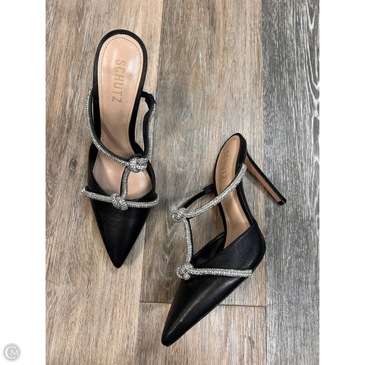Shoes Heels Stiletto By Schutz In Black, Size: 7