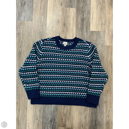 Sweater By St Johns Bay In Blue, Size: 2x