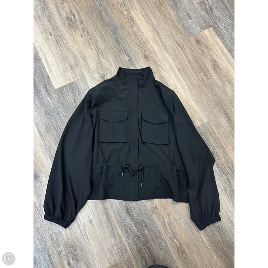 Jacket Windbreaker By Rae Mode In Black, Size: 2x
