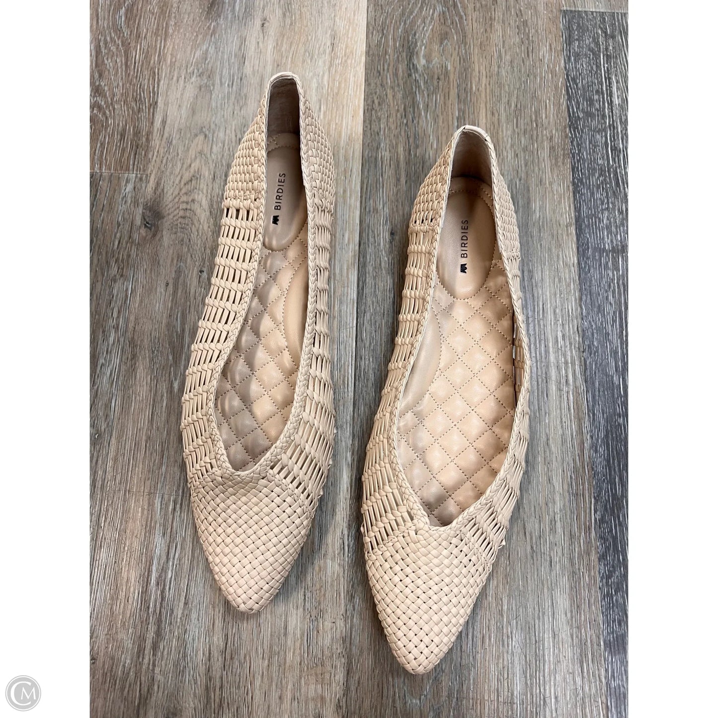 Shoes Flats By Birdies In Beige, Size: 11