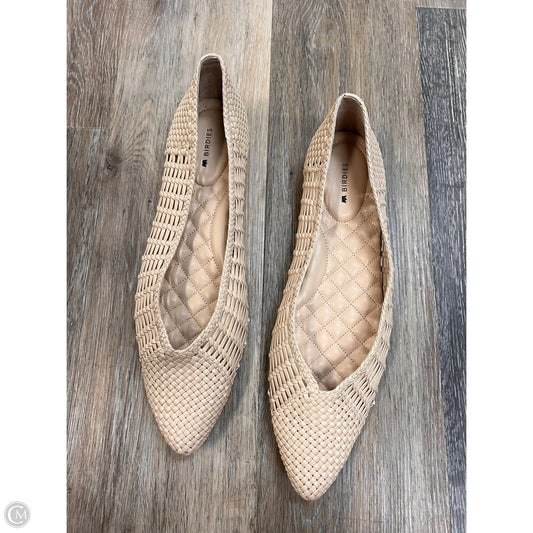 Shoes Flats By Birdies In Beige, Size: 11