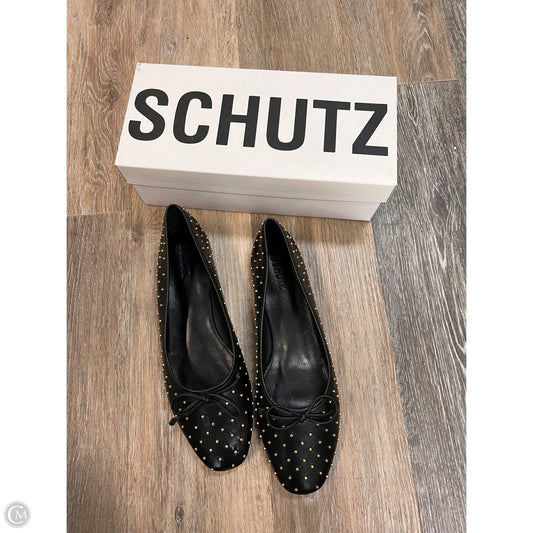 Shoes Flats By Schutz In Black, Size: 10