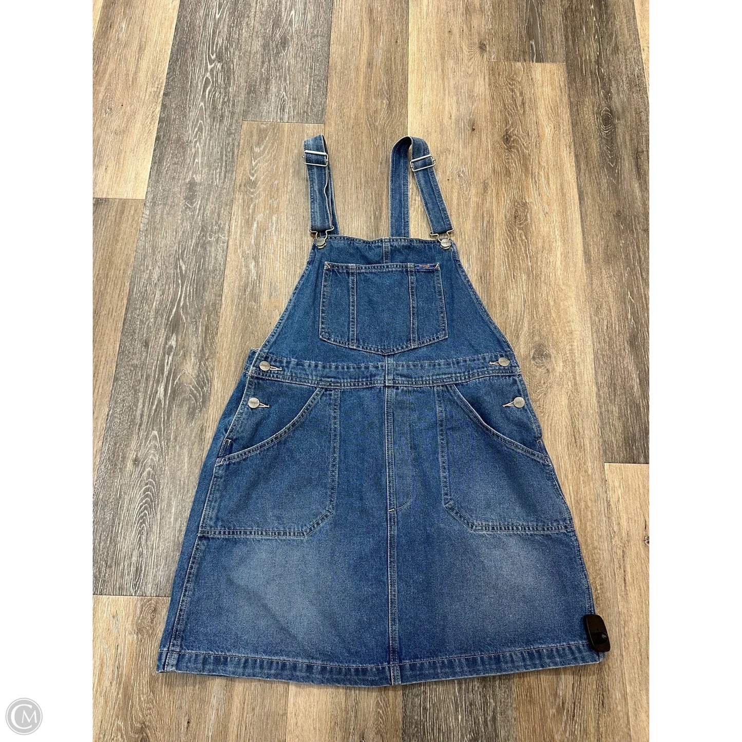 Dress Casual Short By Wrangler In Blue Denim, Size: 14