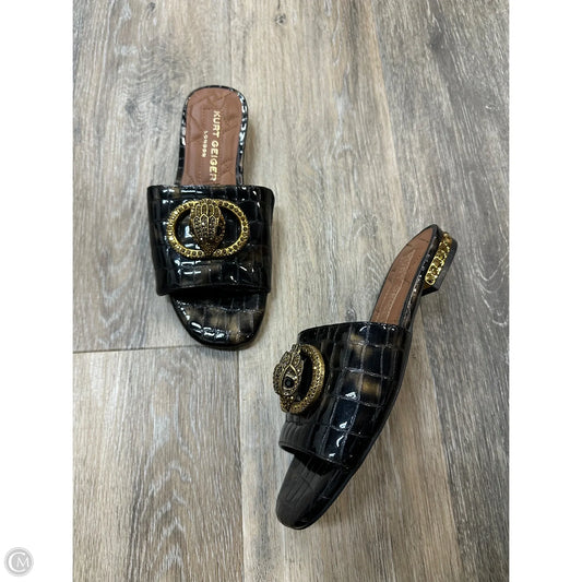 Sandals Designer By Kurt Geiger In Black, Size: 6