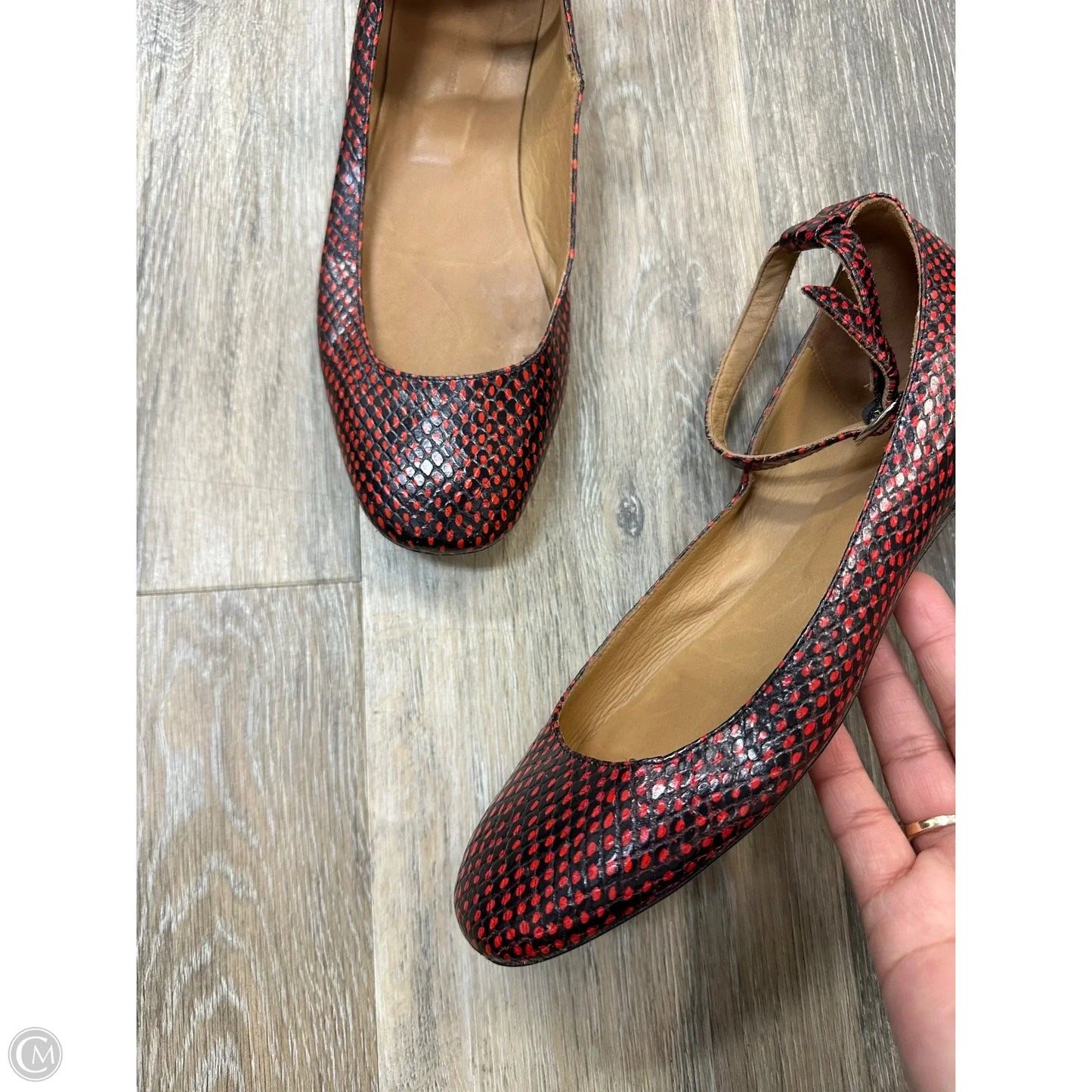 Shoes Designer By Isabel Marant In Black & Red, Size: 6.5