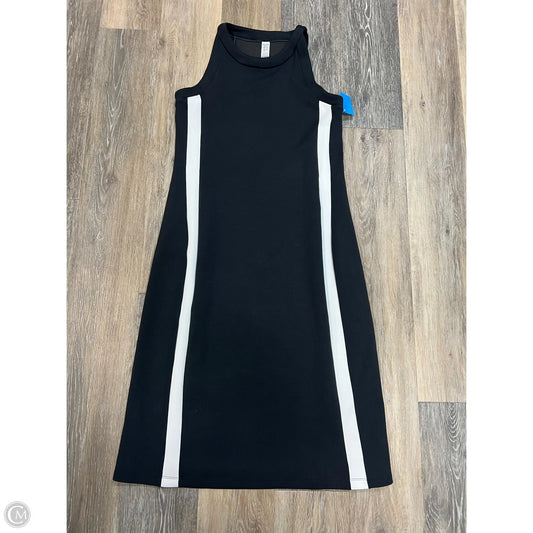 Dress Casual Midi By Spanx In Black & White, Size: S