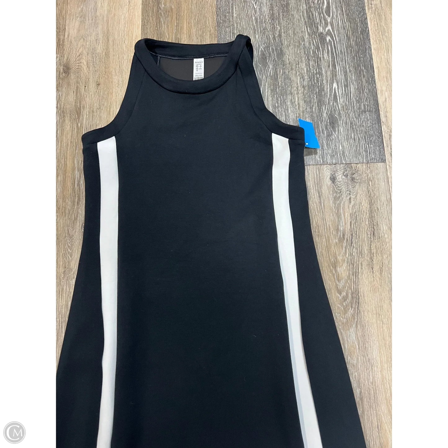 Dress Casual Midi By Spanx In Black & White, Size: S