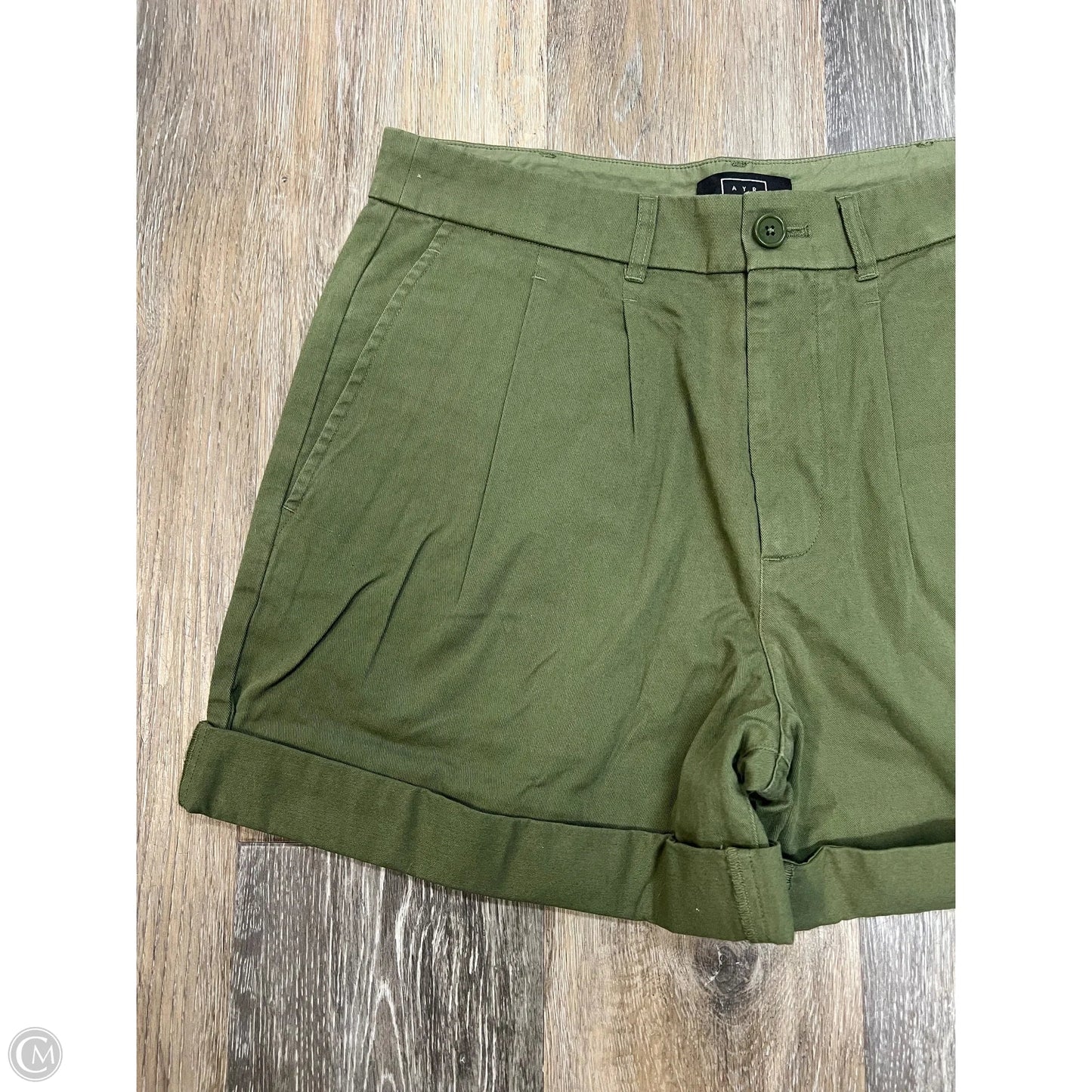 Shorts By AYR In Green, Size: 6