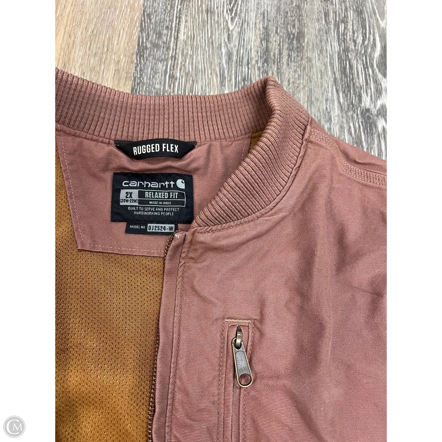 Jacket Utility By Carhartt In Pink, Size: 2x