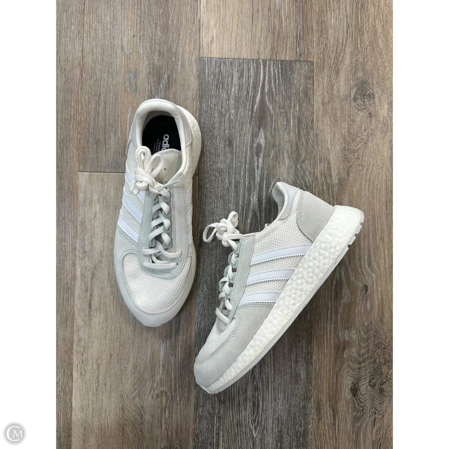 Shoes Athletic By Adidas In White, Size: 6.5
