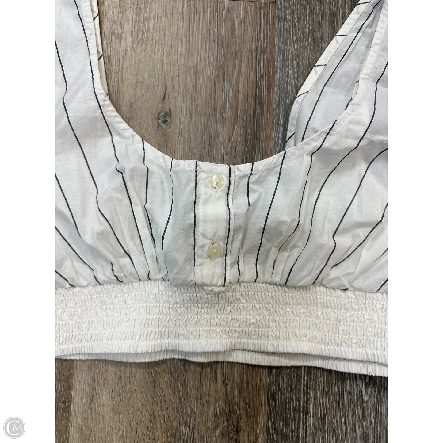 Tank Top By Anthropologie In Striped Pattern, Size: M