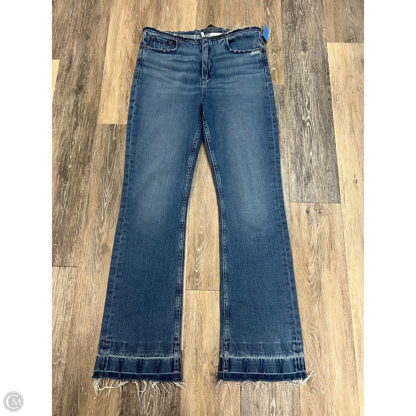 Jeans Boot Cut By Rag And Bone In Blue Denim, Size: 6/28