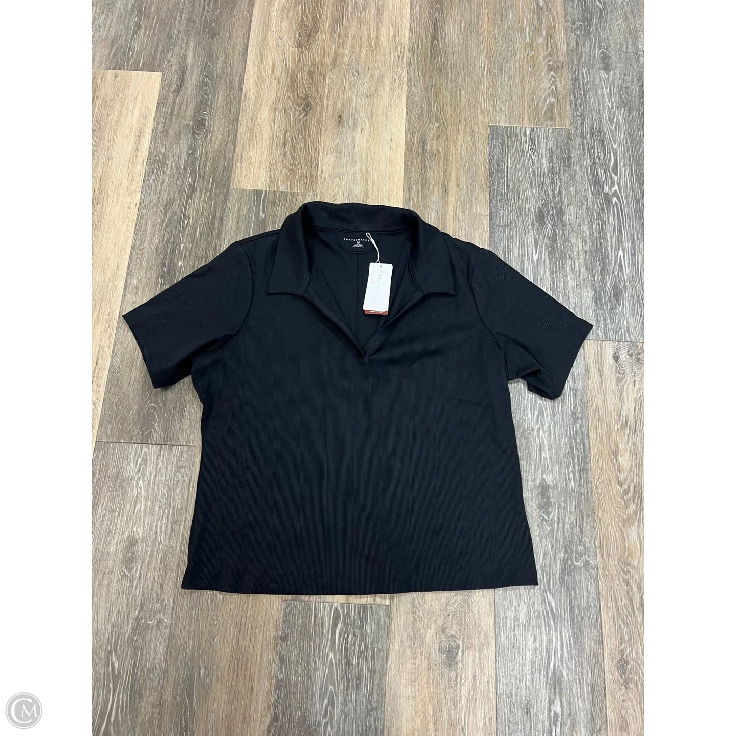 Athletic Top Short Sleeve By Travis Mathew In Black, Size: Xxl