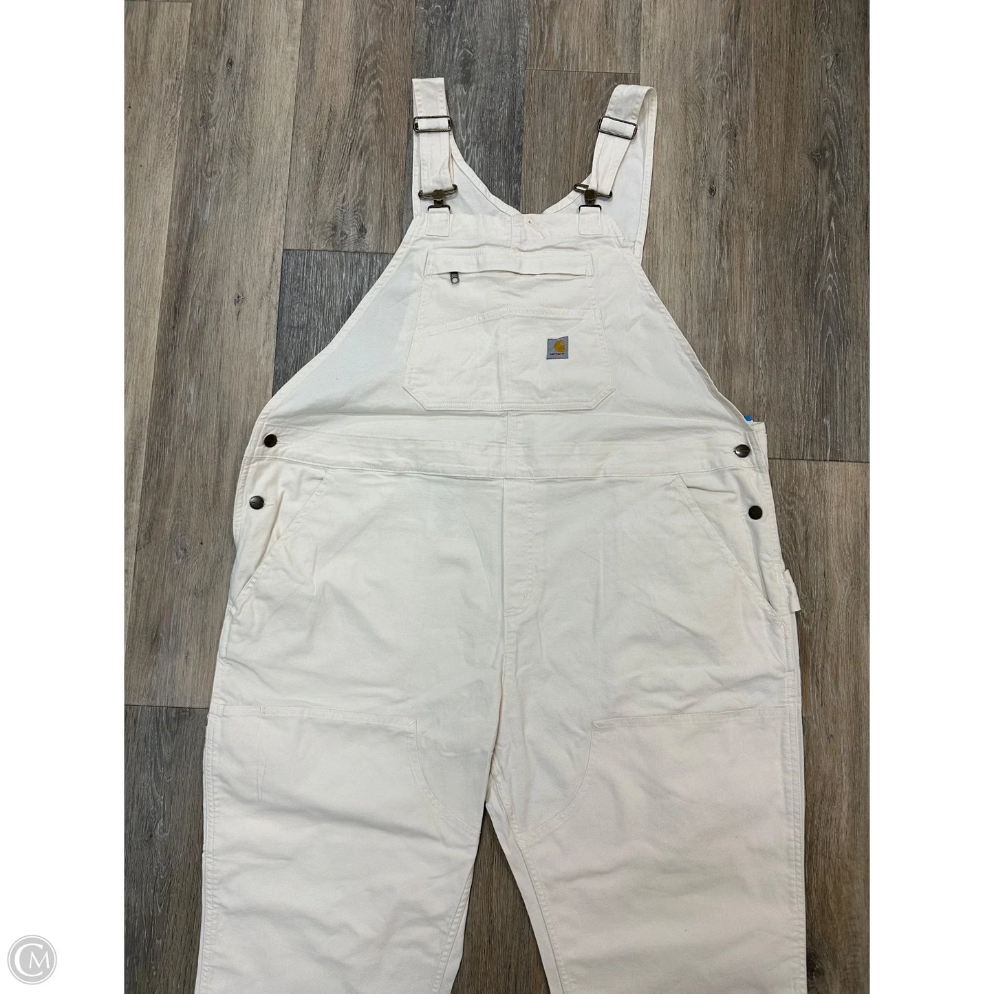 Overalls By Carhartt In Cream Denim, Size: Xxl