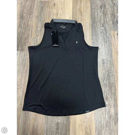 Athletic Tank Top By Primo In Black, Size: Xl