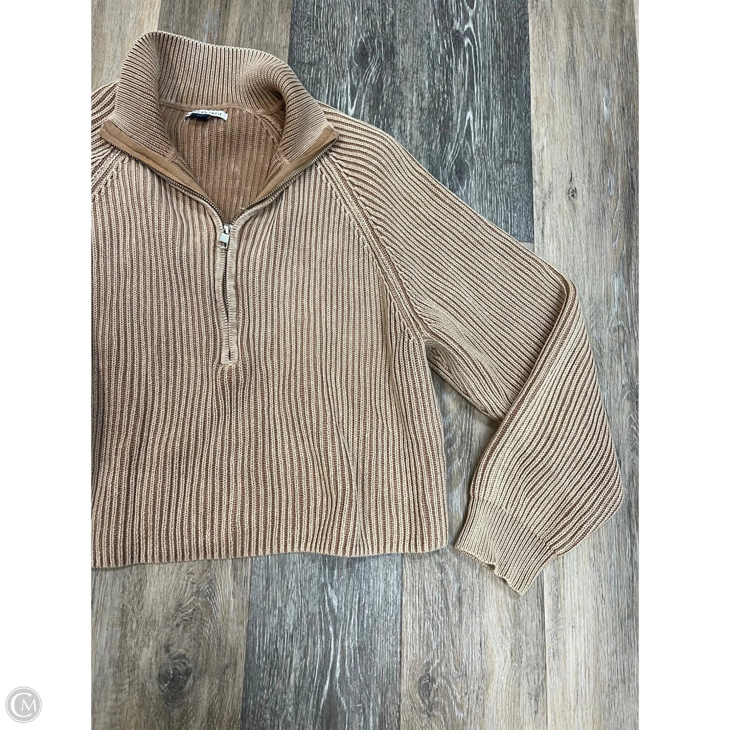 Sweater By American Eagle In Tan, Size: L
