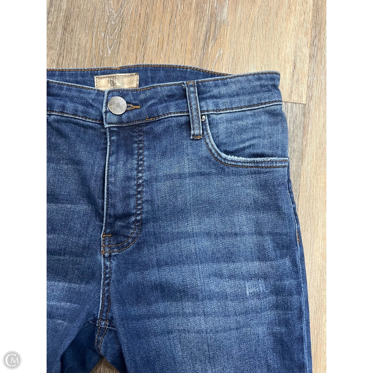 -Jeans Wide Leg By Kut In Blue Denim, Size: 6