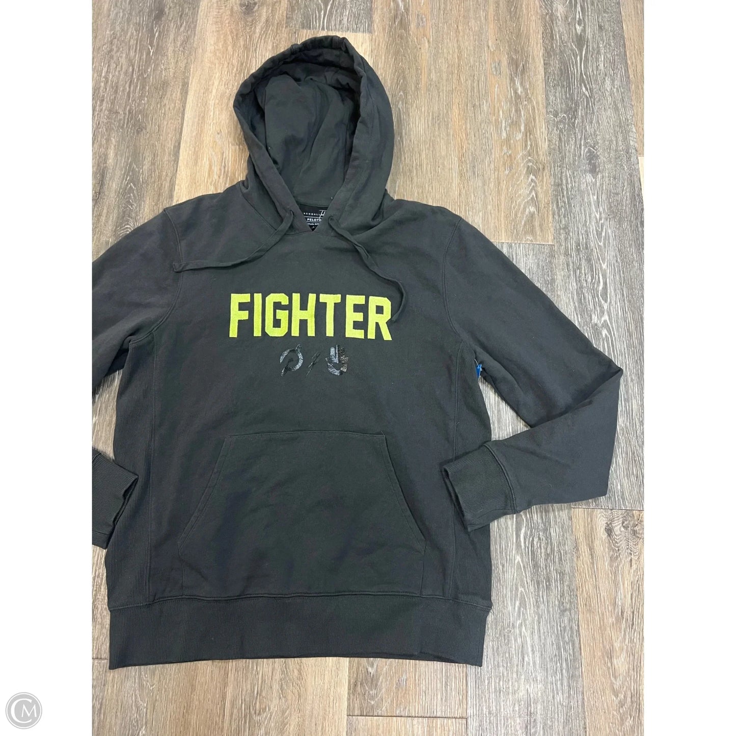 Athletic Sweatshirt By Peloton x Spiritual Gangster In Grey, Size: M