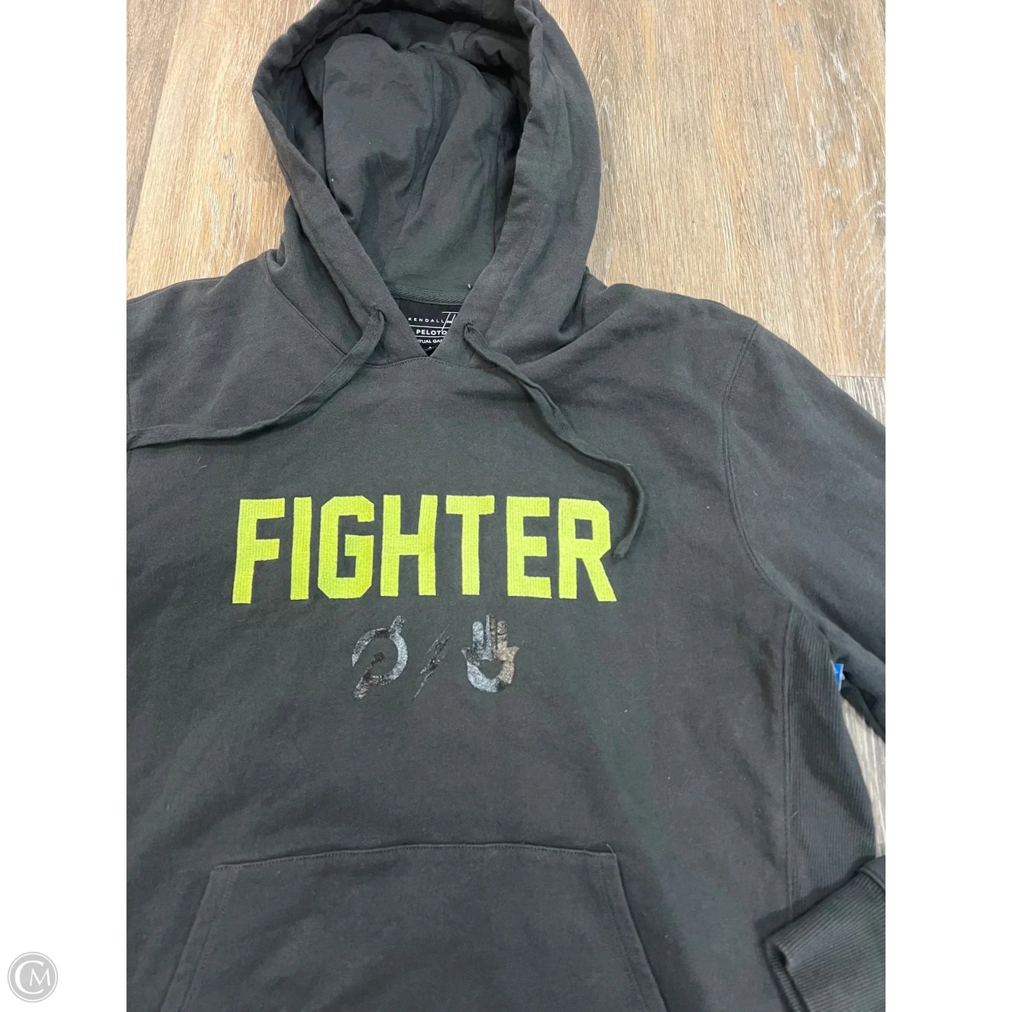 Athletic Sweatshirt By Peloton x Spiritual Gangster In Grey, Size: M