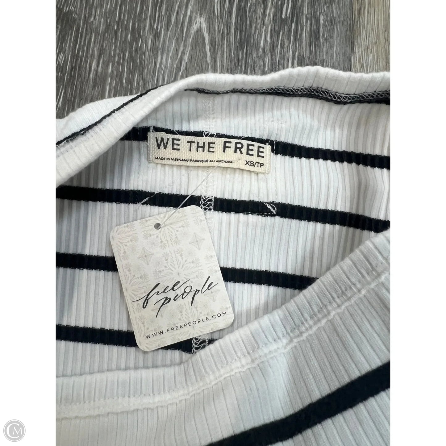 Tank Top By We The Free In Striped Pattern, Size: Xs