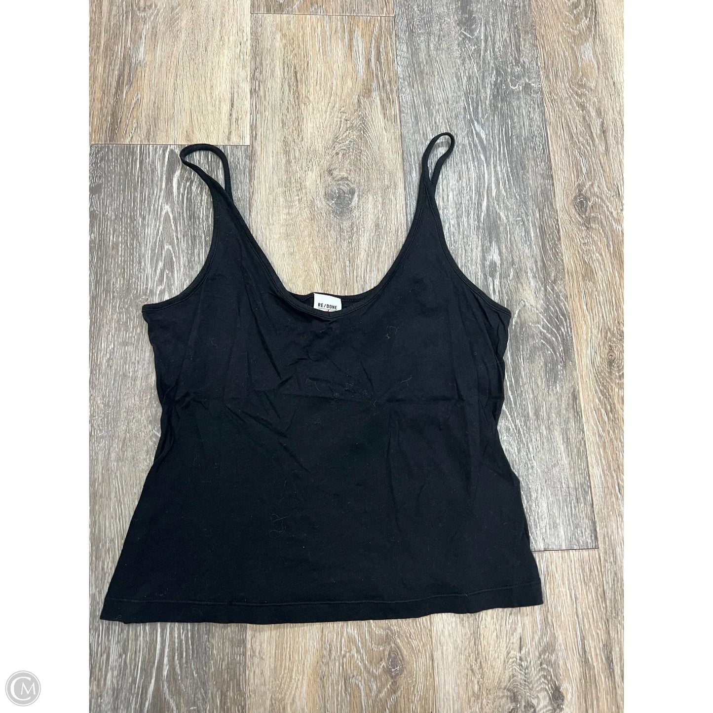 Tank Top By Re/Done x Hanes In Black, Size: S