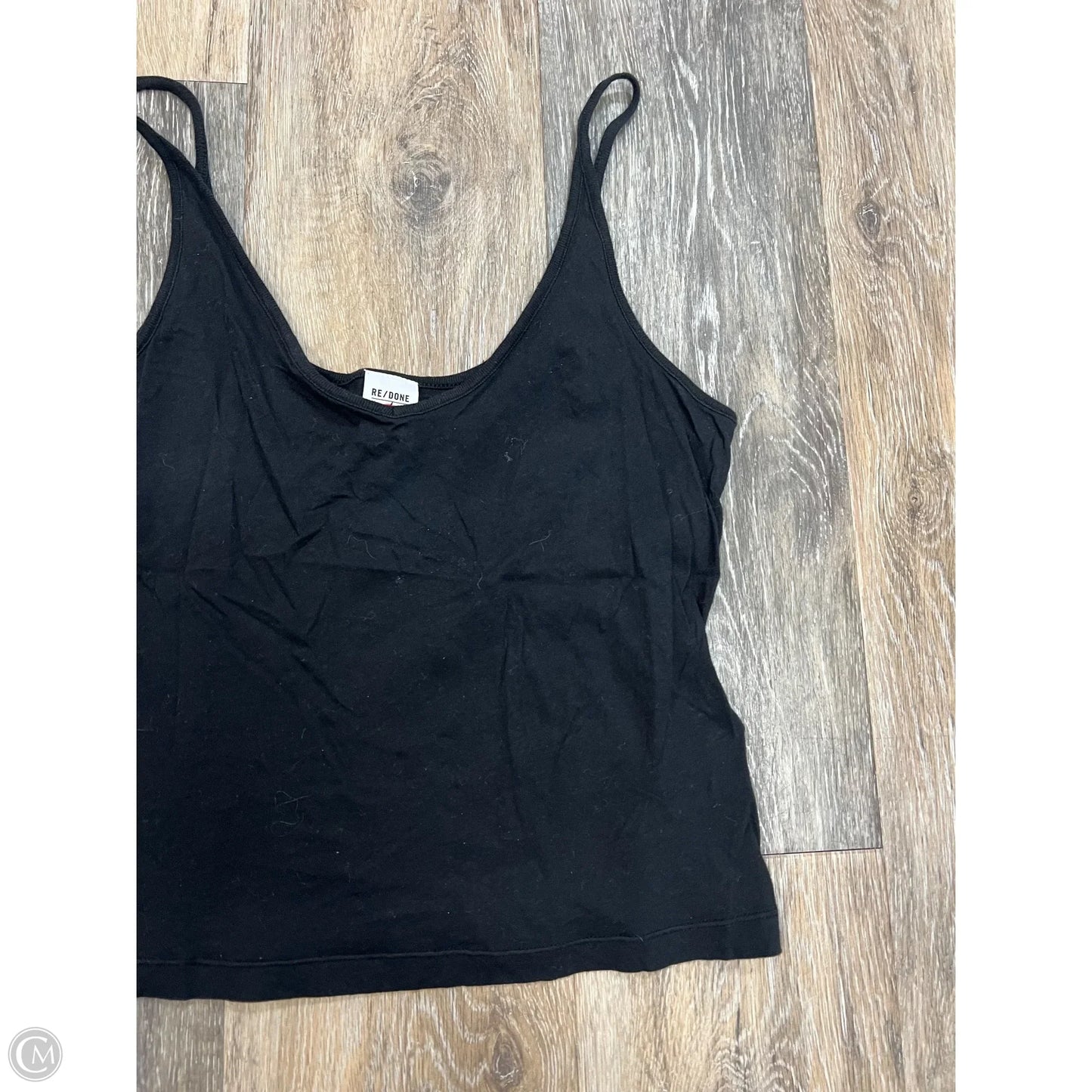 Tank Top By Re/Done x Hanes In Black, Size: S