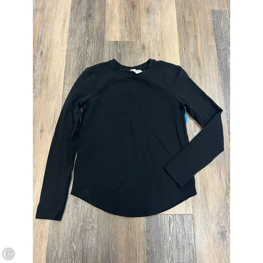 Athletic Top Long Sleeve Crewneck By Lululemon In Black, Size: 0
