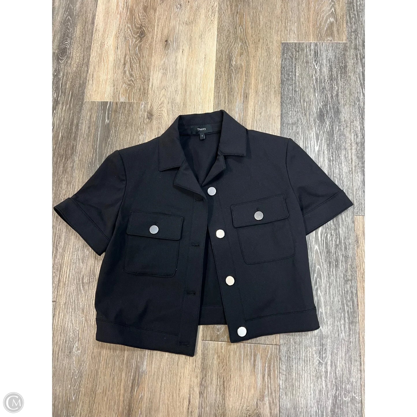 Blazer By Theory In Black, Size: 0