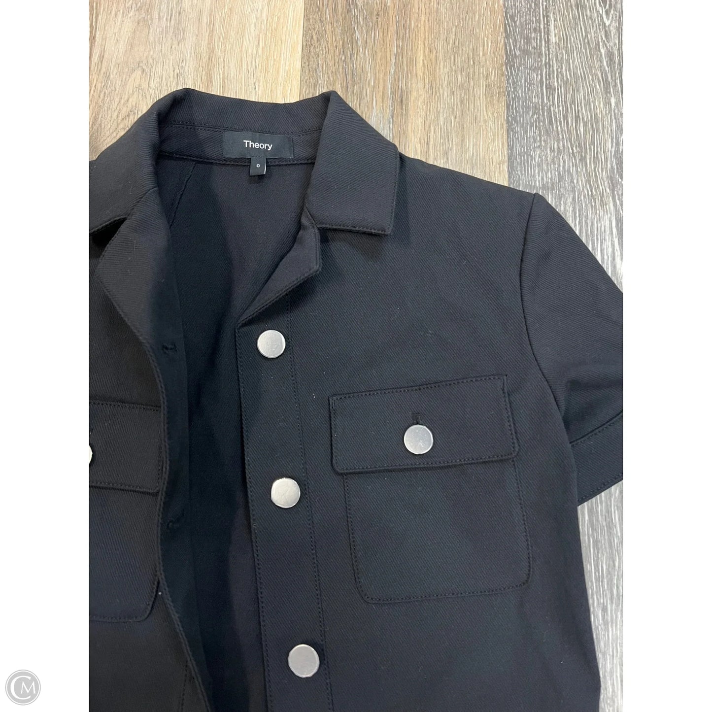 Blazer By Theory In Black, Size: 0