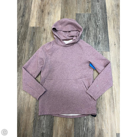 Athletic Sweatshirt Hoodie By Lululemon In Pink, Size: Xs