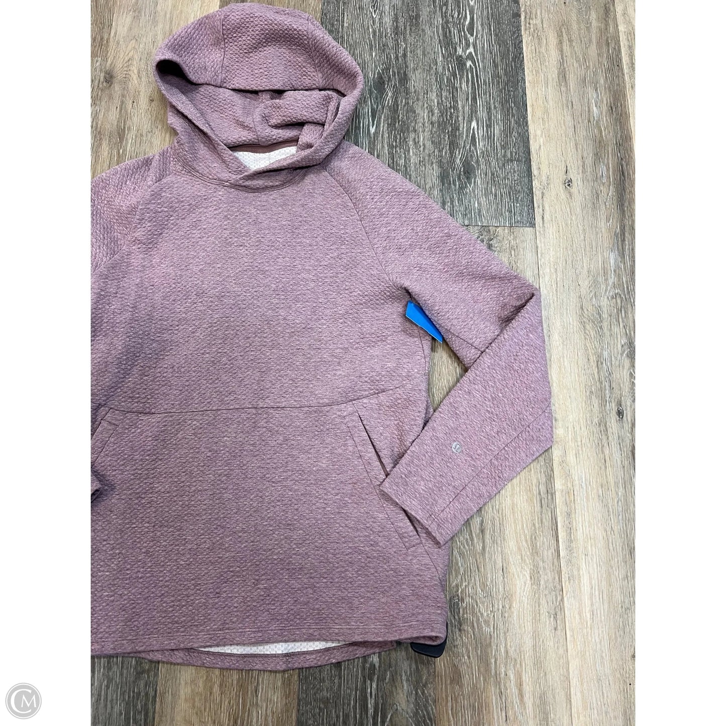 Athletic Sweatshirt Hoodie By Lululemon In Pink, Size: Xs