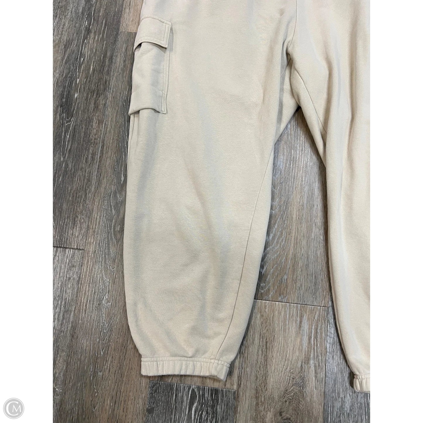 Athletic Pants By Nike Apparel In Beige, Size: 2x