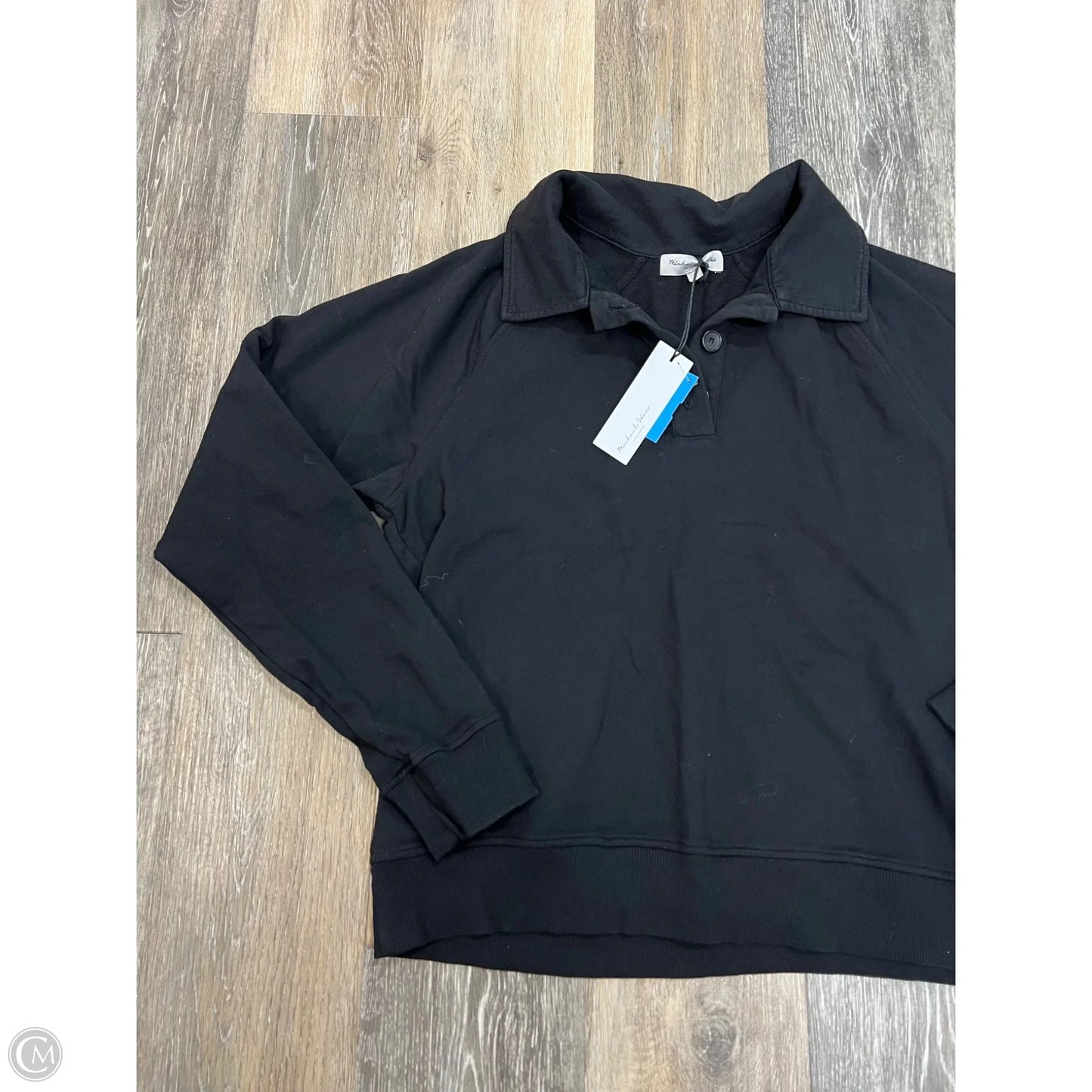 Top Long Sleeve By Michael Stars In Black, Size: S