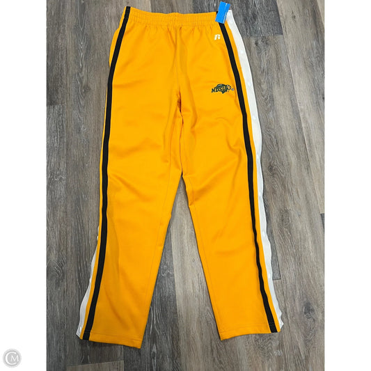 Athletic Pants By Russel Athletic In Yellow, Size: M