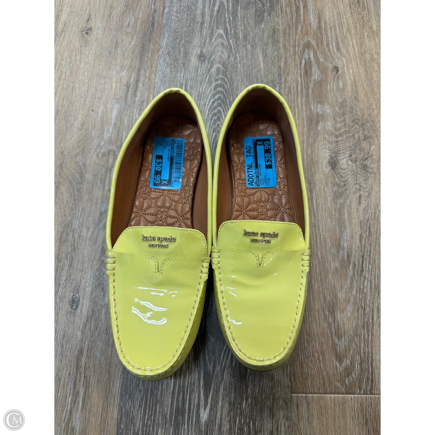 Shoes Designer By Kate Spade In Green, Size: 8