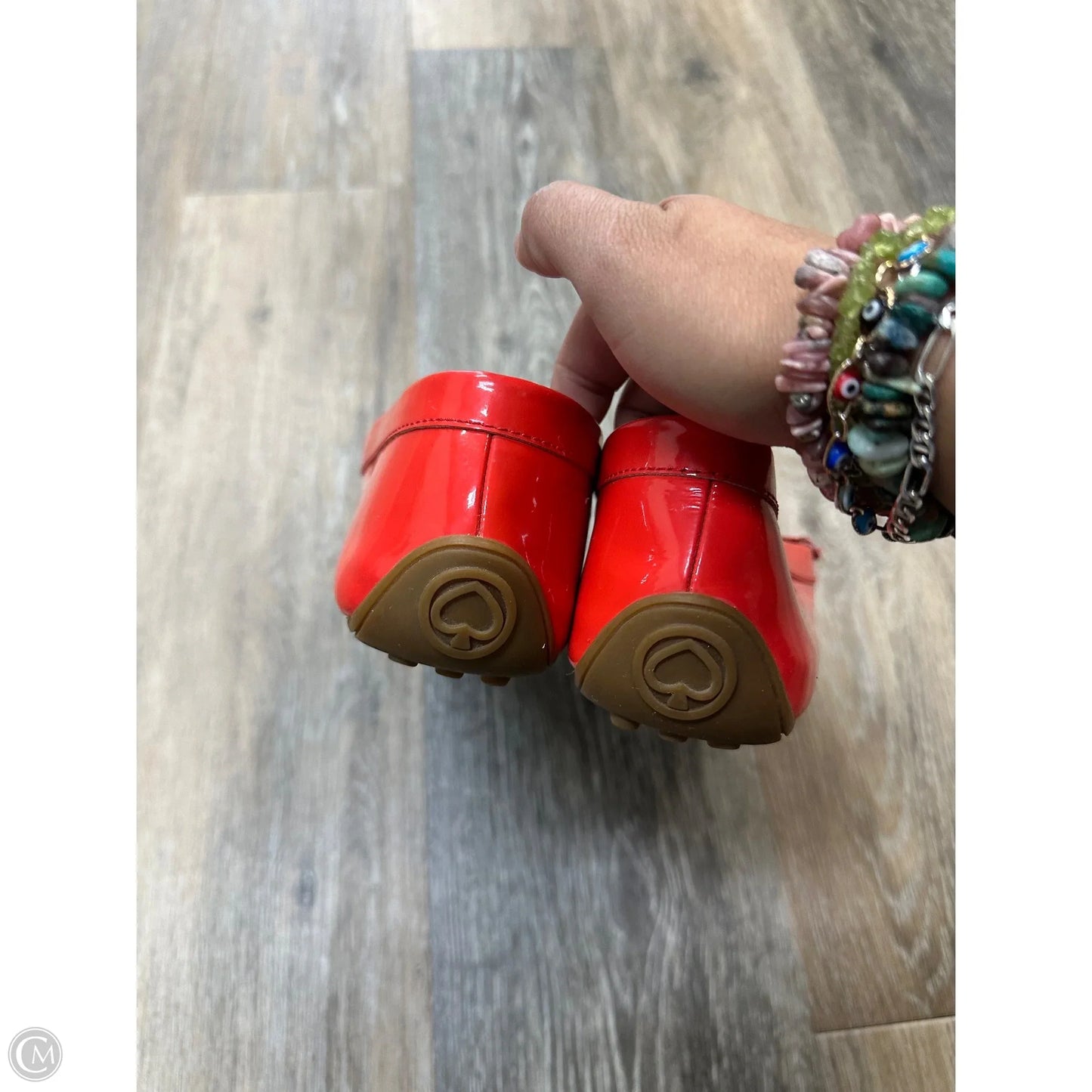 Shoes Designer By Kate Spade In Red, Size: 8