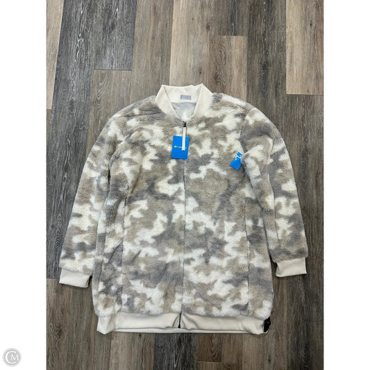 Jacket Faux Fur & Sherpa By Columbia In Camouflage Print, Size: Xxl