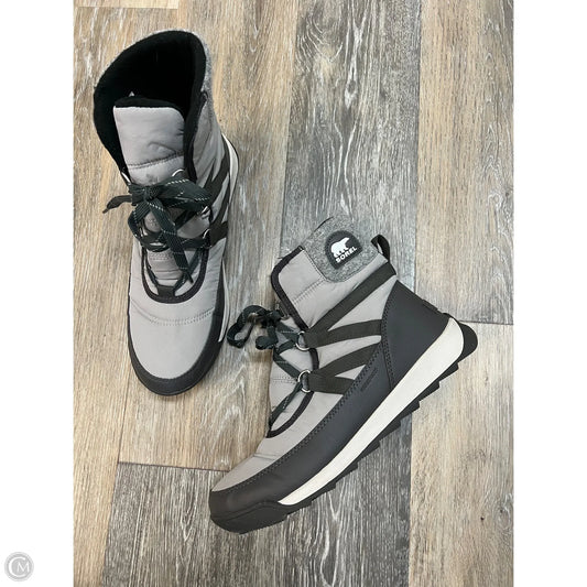 -Boots Snow By Sorel In Grey, Size: 10.5