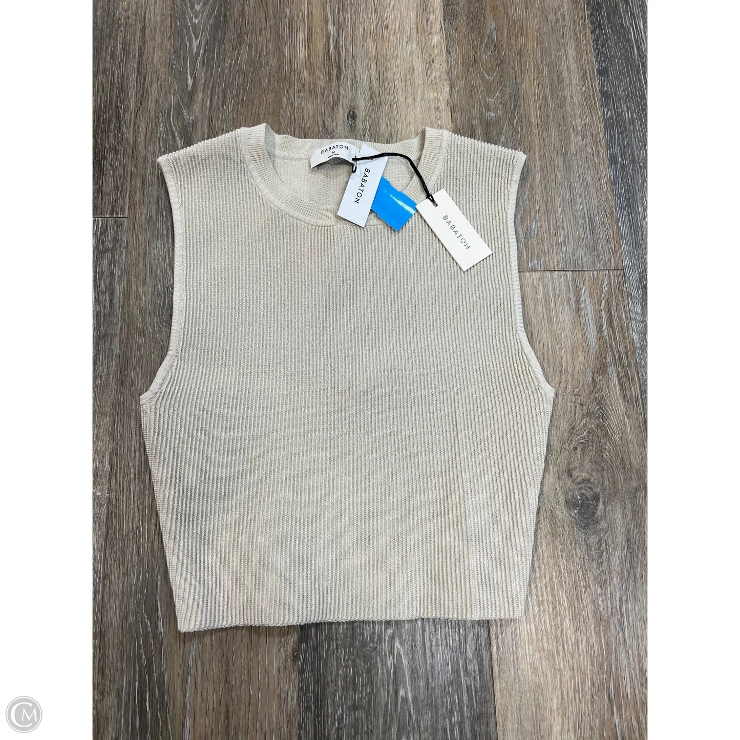 Tank Top By Babaton In Beige, Size: M