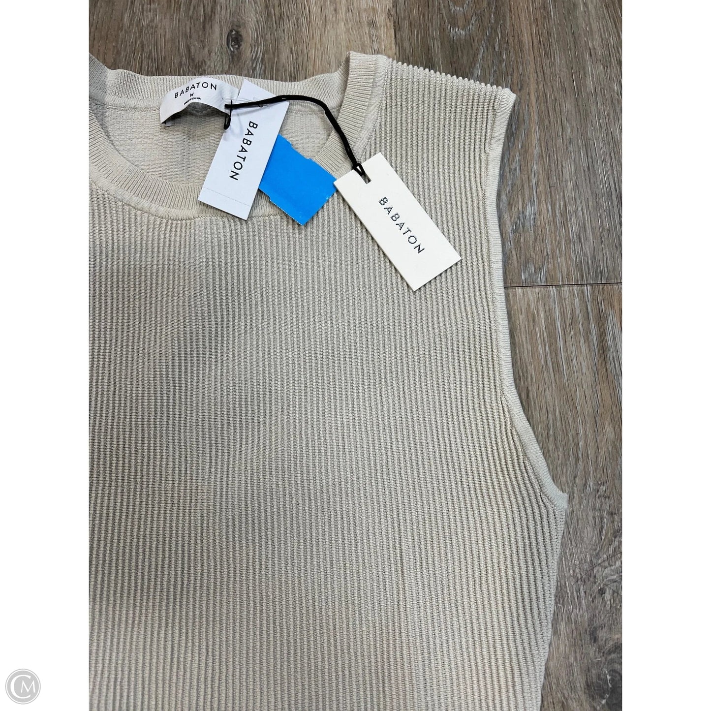 Tank Top By Babaton In Beige, Size: M